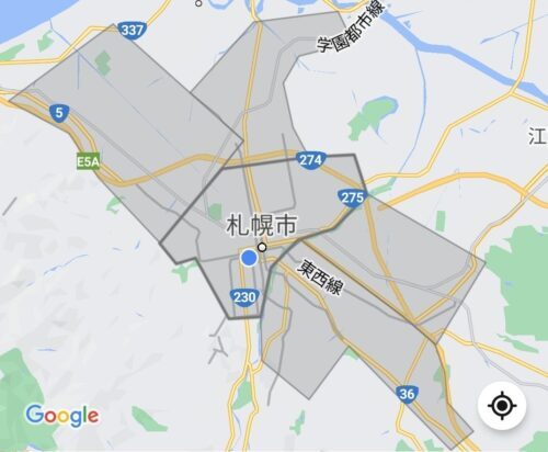 ドアダッシュ札幌エリア