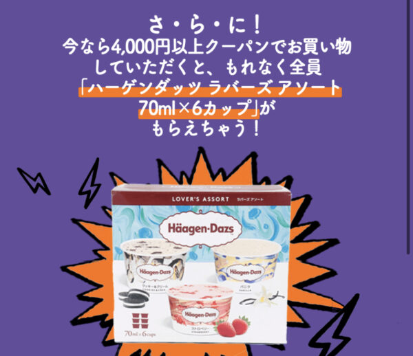 クーパン ハーゲンダッツ