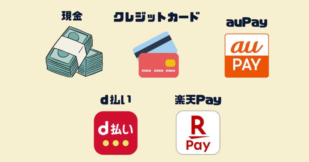 ドミノピザデリバリーの支払い方法は？