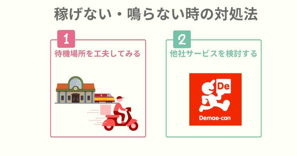 軽貨物配達で稼げない・鳴らない時の対処法