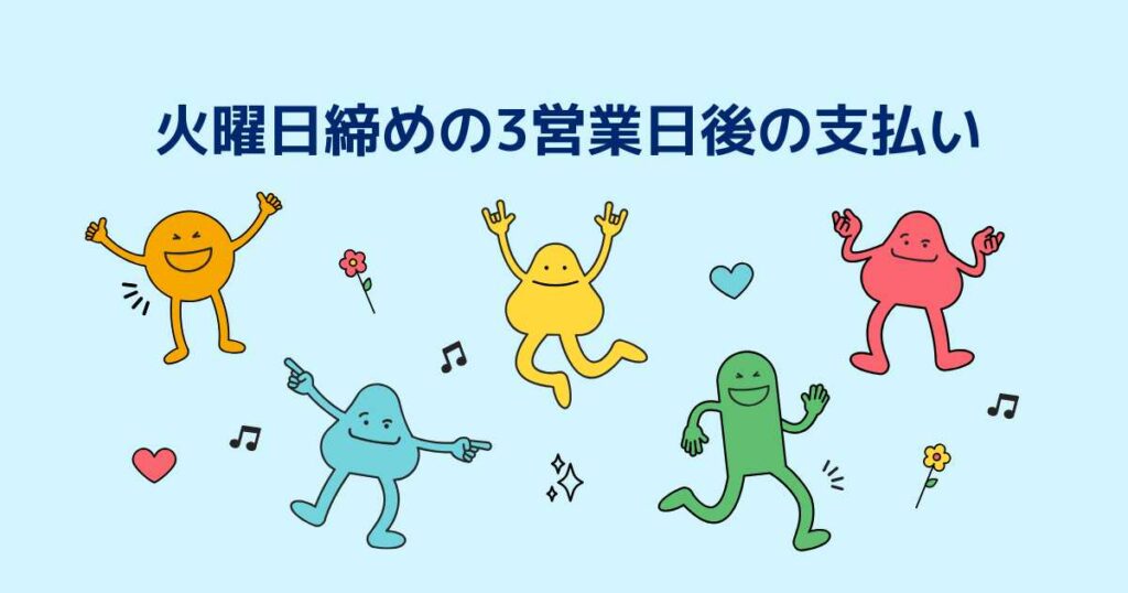 報酬の支払いはいつ?